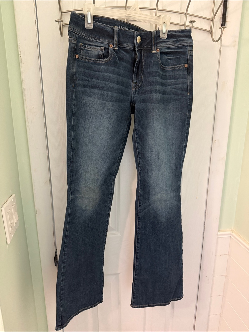 American Eagle Outfitters Dark Blue Bootcut Jeans